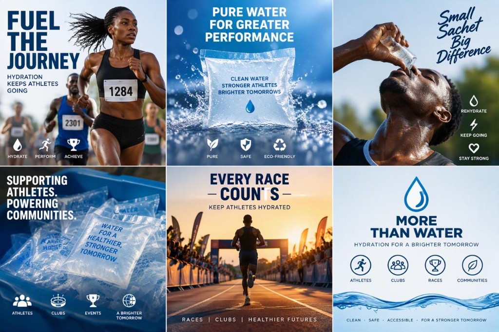 M2 hydration campaign for athletes, clubs and events